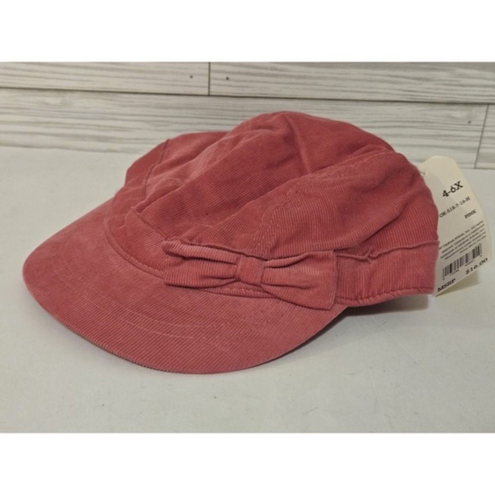Oshkosh Baby‎ Kids Hat Sz 4-6x NWT NEW Pink Bow 2007